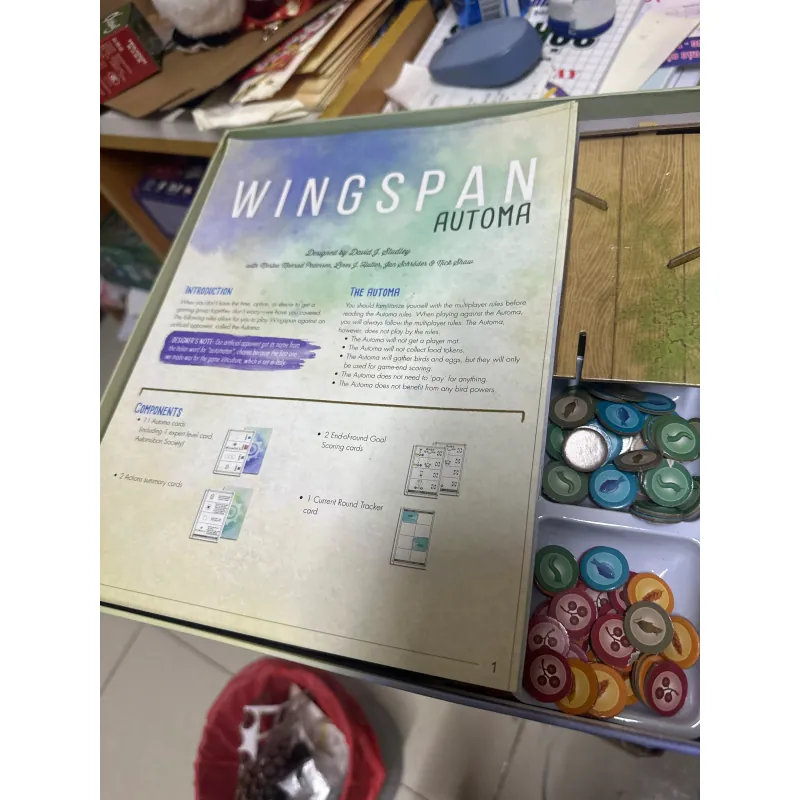 Trò chơi bài Wingspan and Automa bộ đồ chơi boardgame 907569