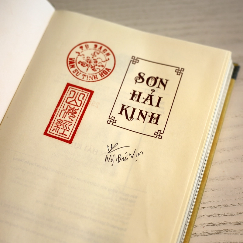Sơn Hải Kinh I Bản đặc biệt bìa vải 474169