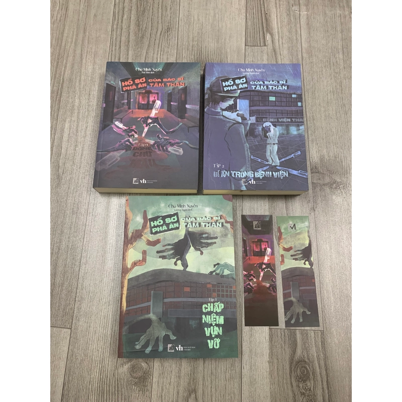Hồ sơ phá án của bác sĩ tâm thần - Chu Minh Xuyên. Bộ 3 tập. 2b2 552775