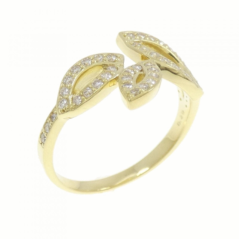 Nhẫn kim cương K18YG 0.30CT 672020