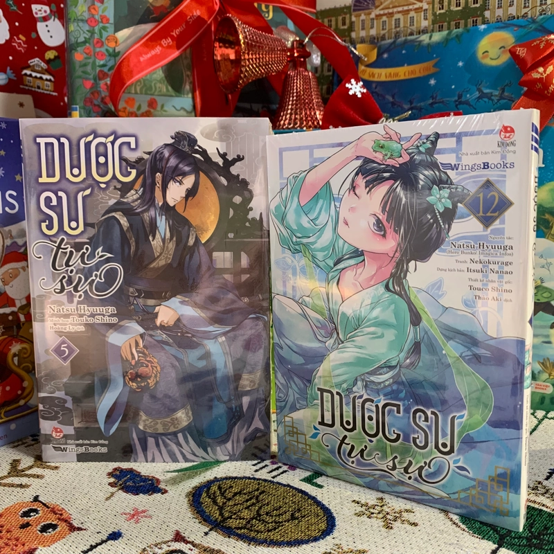 Dược Sư Tự Sự Light Novel 5 + Manga 12, Nguyên Seal, pk LN + Manga bìa áo 2 mặt 334947