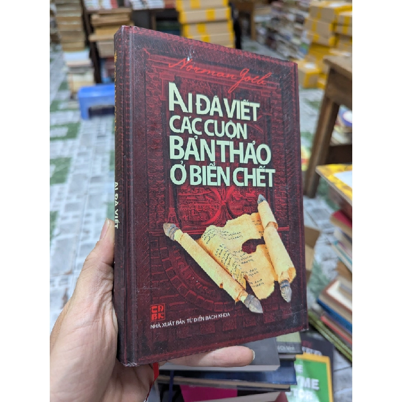 Ai đã viết các cuộn bản thảo ở biển chết - Norman Golb 129870