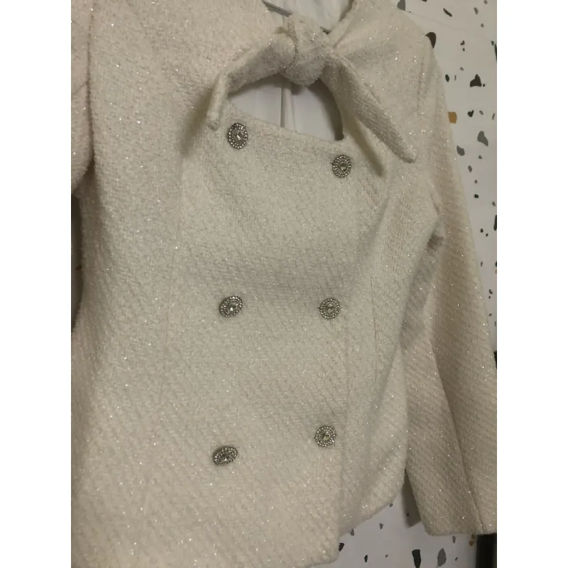 Áo khoác nữ Tweed khoét ngực 1003884