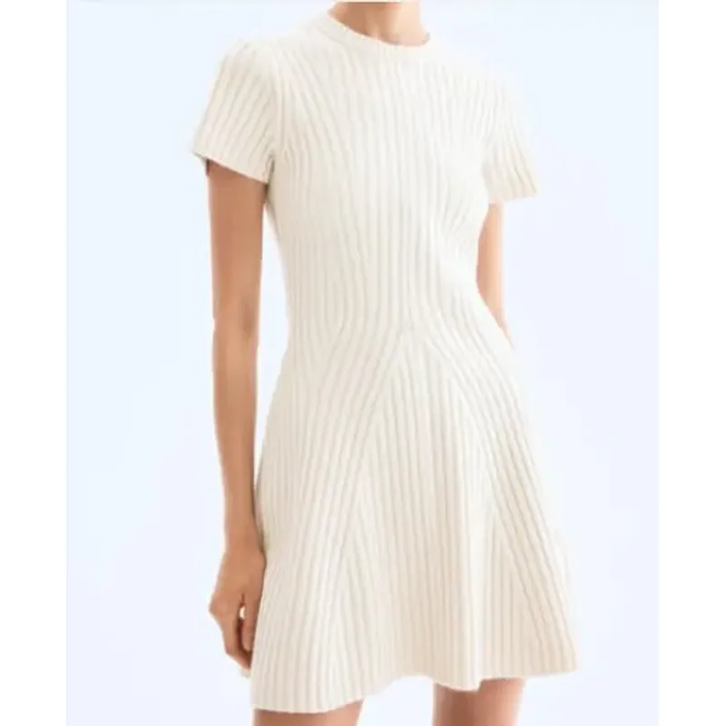 Váy dệt kim vân nổi H&M 698645