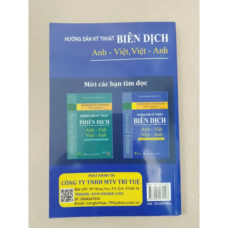 Hướng dẫn Kỹ thuật Biên dịch (Anh - Việt, Việt - Anh) 707424