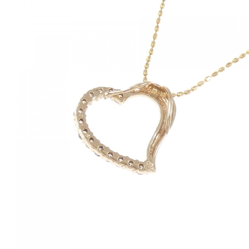 K18PG Dây chuyền trái tim kim cương 0.16CT - Hàng hiệu chính hãng 857957