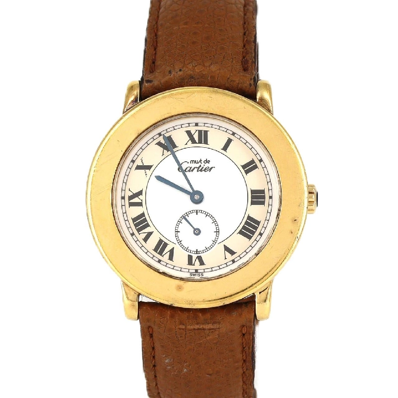 Cartier Must 2LM GP W1006922 GP Quartz - Hàng hiệu Authentic 881294