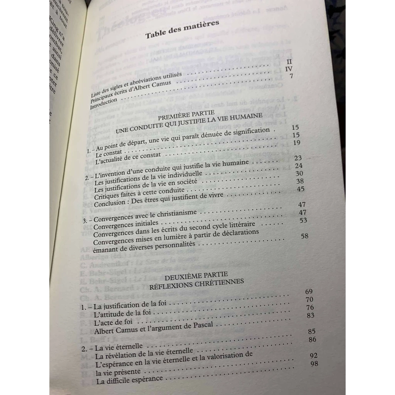 ALBERT CAMUS, UN MESSAGE D'ESPOIR - Francois Chavanes 543702