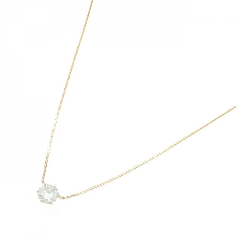 K18YG Dây chuyền kim cương 0.79CT F SI2 VG - Hàng hiệu Chính hãng 873277