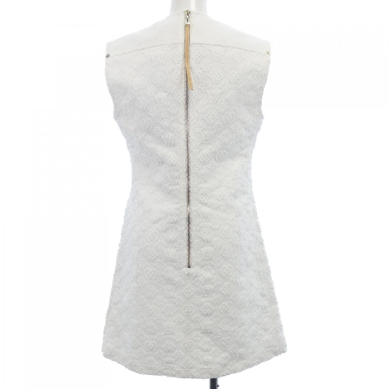 Louis Vuitton LOUIS VUITTON Monogram Filcoupe Đầm Denim FTDS08KXP Váy 646188