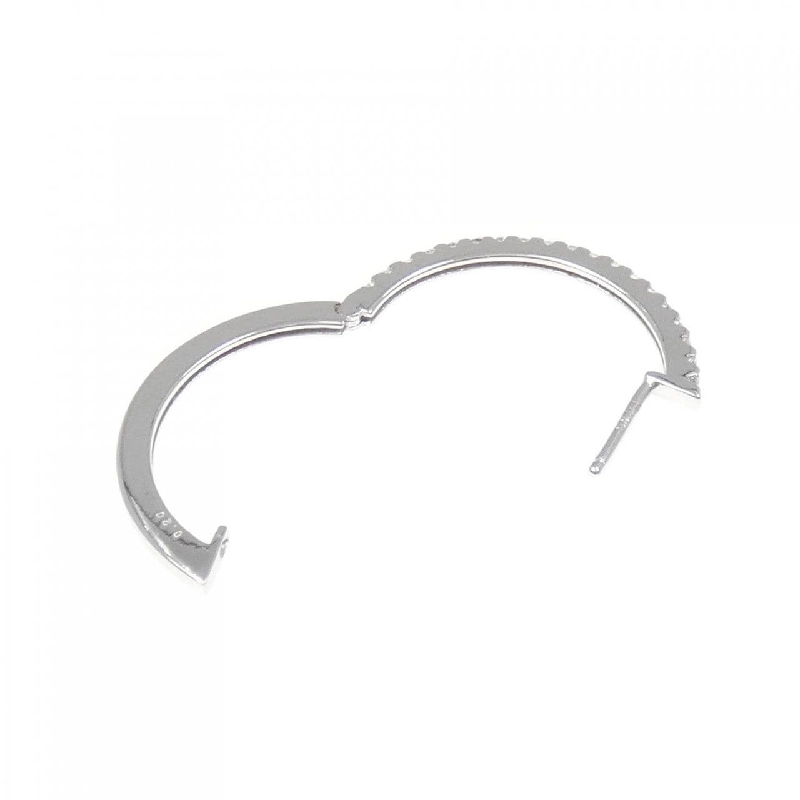 K18WG Bông tai kim cương 0.20CT một bên - Hàng hiệu Authentic 864952