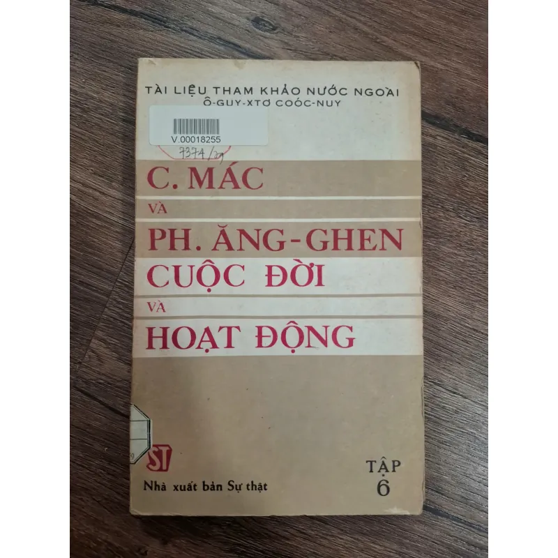 C. Mác và Ph. Ăng-ghen: Cuộc đời và hoạt động (Tập 6) - Ô-guy-xtơ Coóc-nuy 715773