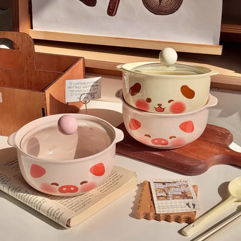 Nồi, tô gốm sứ pha mì (tặng đũa) 669321