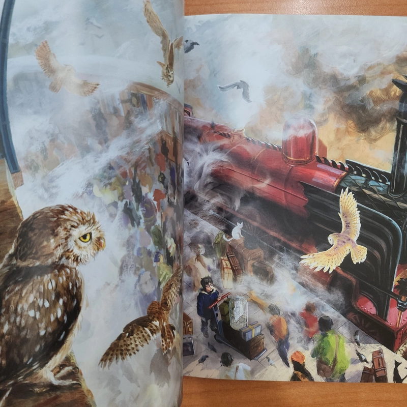 Sách Harry Potter and the Philosopher's Stone mới 90% 524653