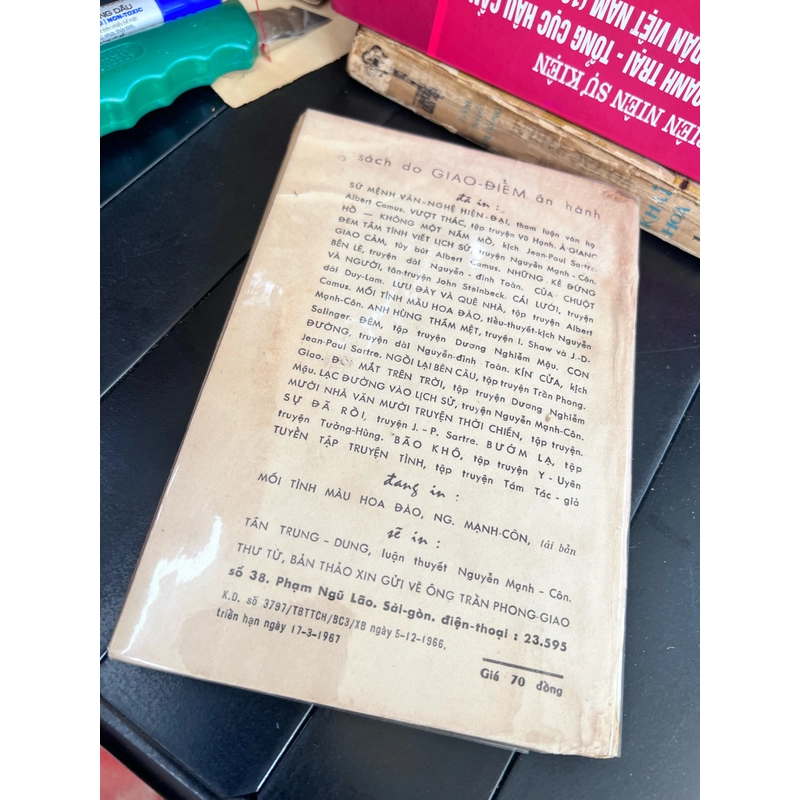 Bề trái và bề mặt - Camus (1967) 301217