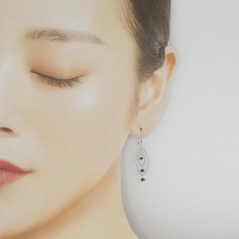 K18WG Bông tai kim cương 1.00CT - Hàng hiệu Chính hãng 867183