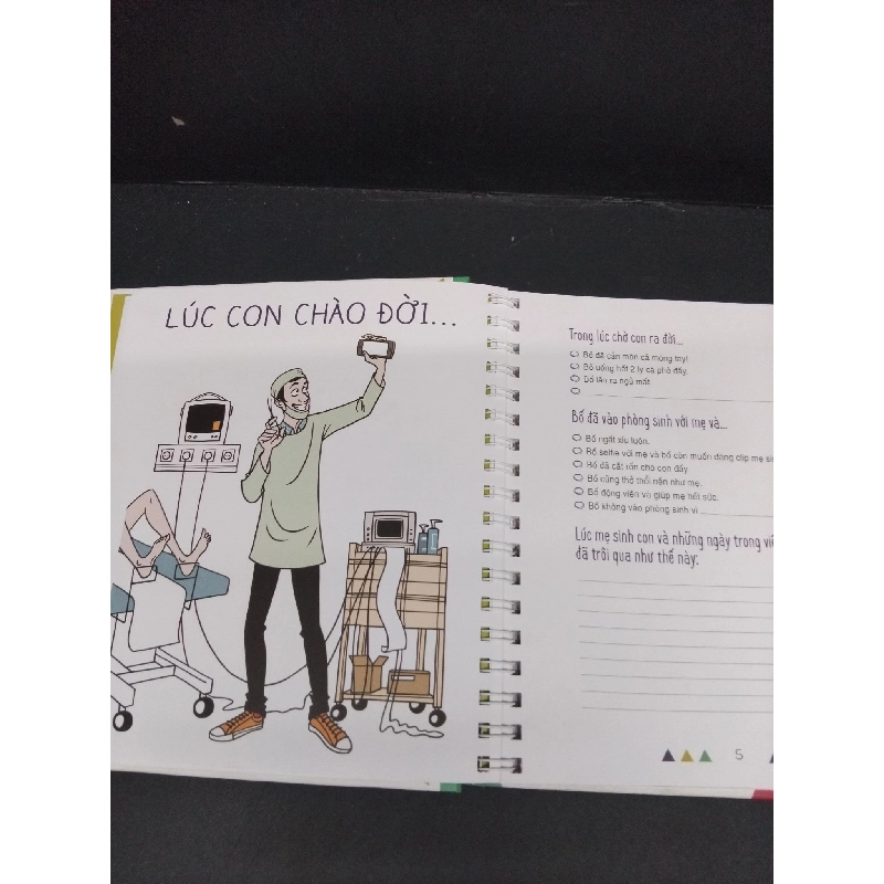 Nhật ký của bố và bé (bìa cứng) mới 80% ố nhẹ 2016 HCM2809 MẸ VÀ BÉ 917024