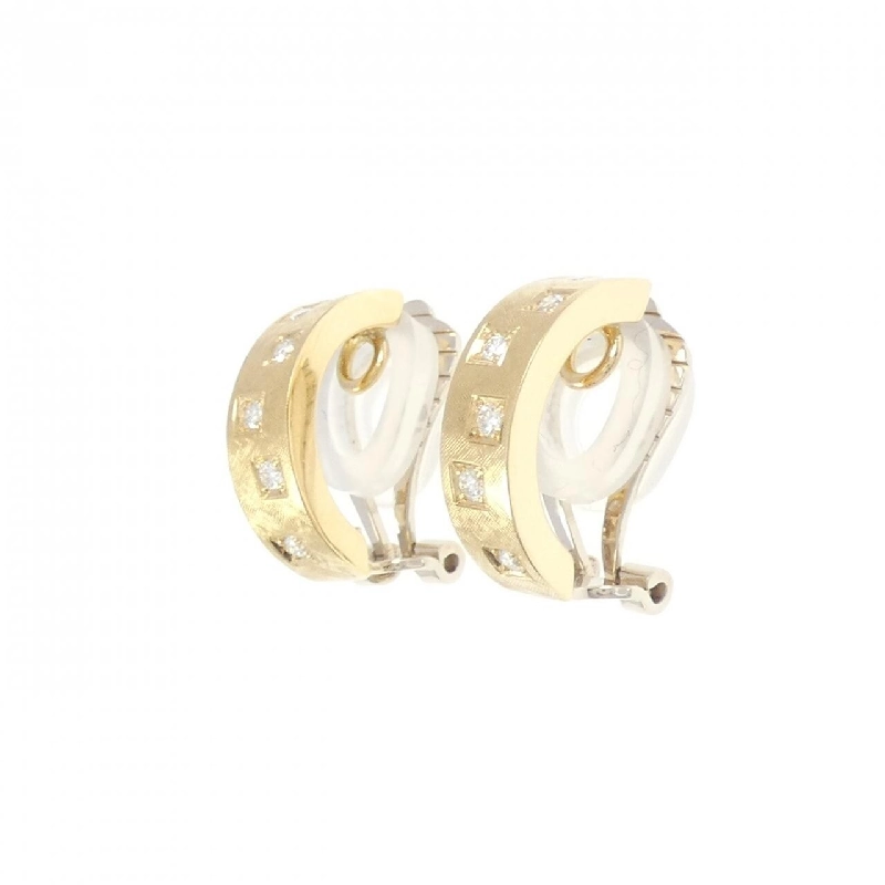 Bông tai kim cương K18YG/K14WG 0.24CT - Hàng hiệu Chính hãng 878263