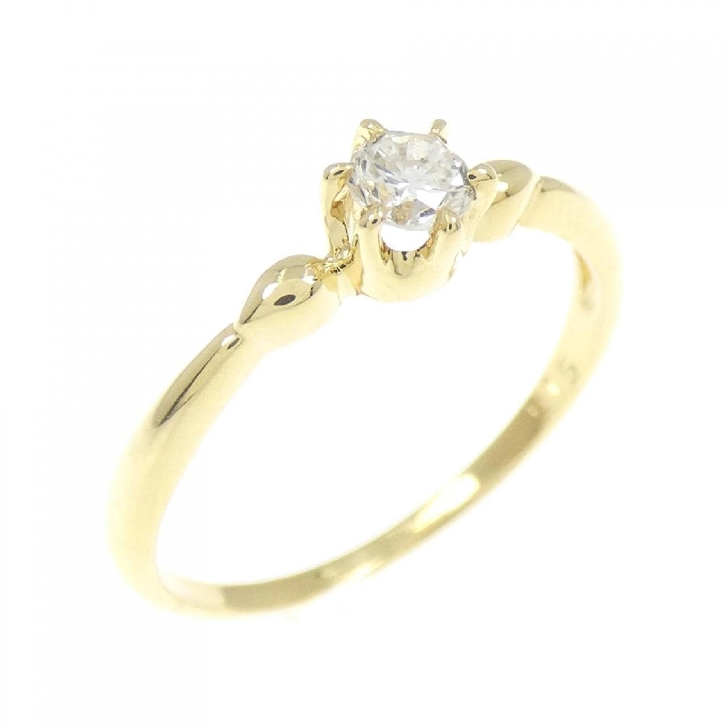 Nhẫn kim cương K18YG 0.15CT 668329