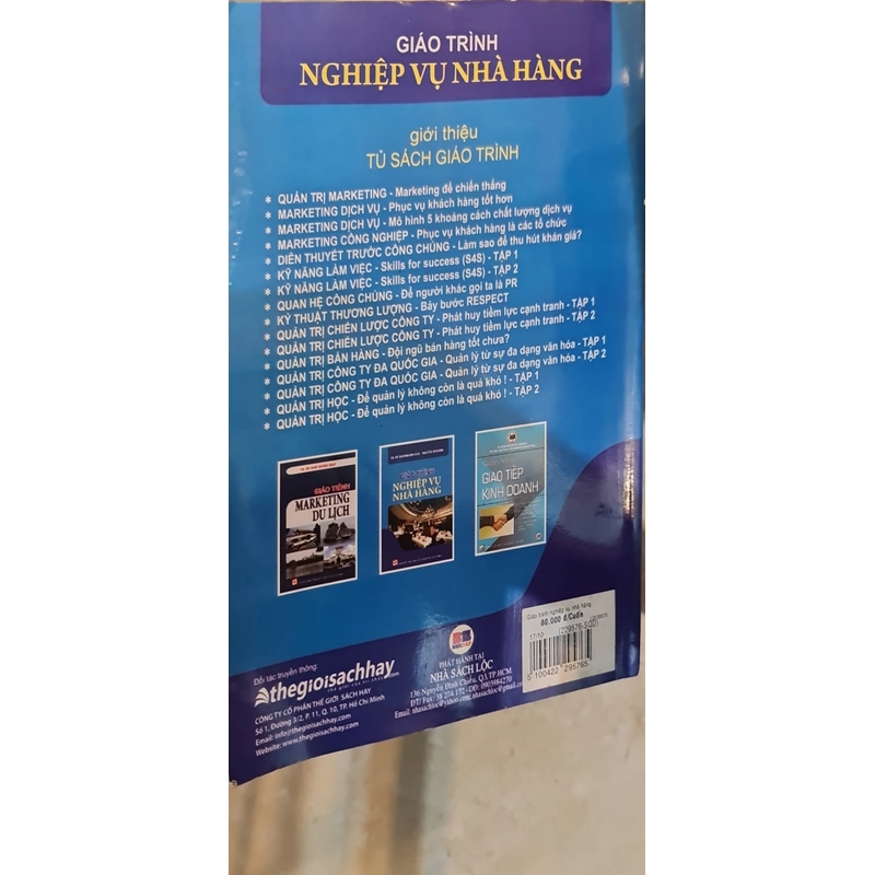 Nghiệp vụ nhà hàng 502603