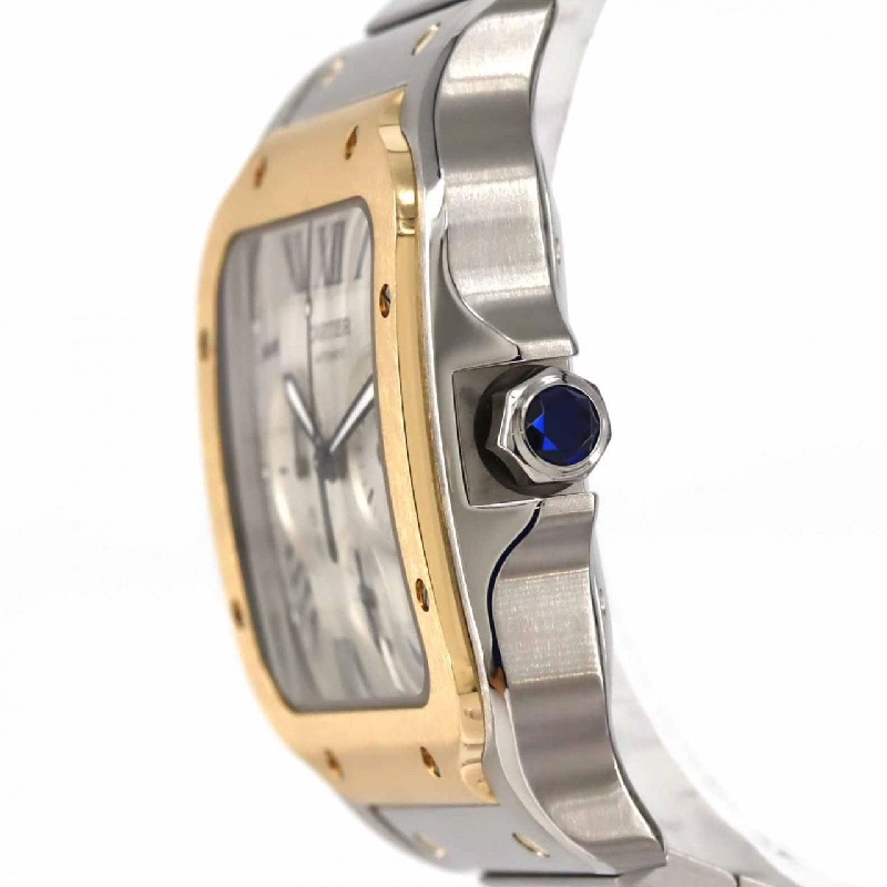 Cartier Santos de Cartier Chronograph XL Combi W2SA0008 SSxYG Automatic - Hàng hiệu Chính hãng 880434