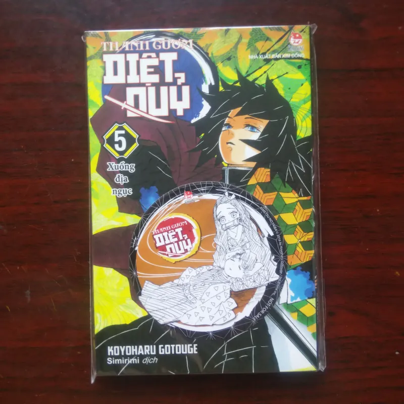 Thanh Gươm Diệt Quỷ (Koyoharu Gotouge) Kimetsu No Yaiba Tập 1-7 & 23 Tặng Bookmark Lót Ly 1051669