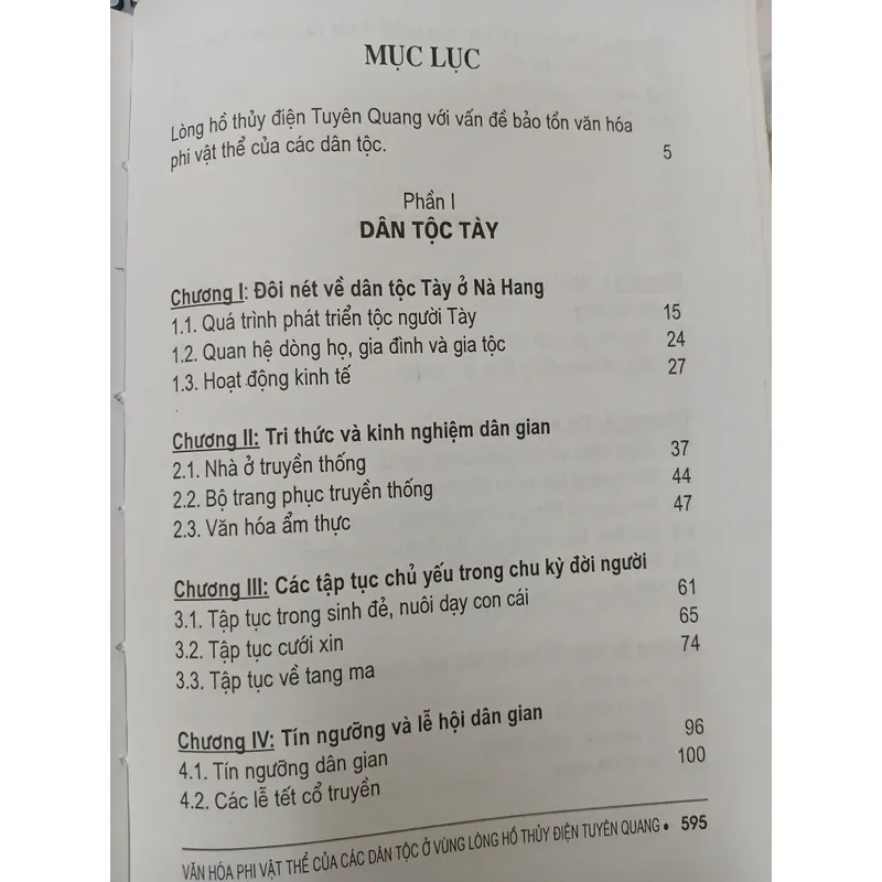 VĂN HÓA PHI VẬT THỂ CỦA CÁC DÂN TỘC Ở VÙNG LÒNG HỒ THỦY ĐIỆN TUYÊN QUANG 721123