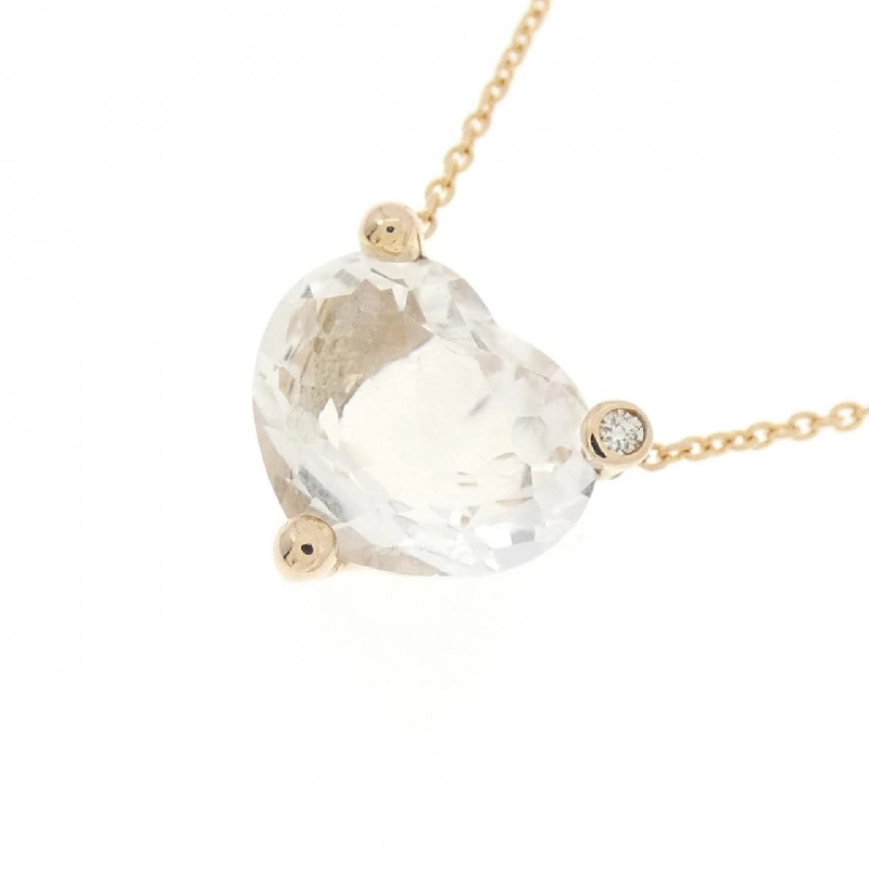 Ponte Vecchio Dây chuyền đá thạch anh hình trái tim 2.30CT - Hàng hiệu Authentic 842053