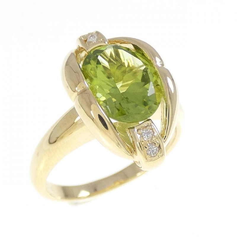 Nhẫn Peridot K18YG 2.50CT - Hàng hiệu Chính hãng 852002