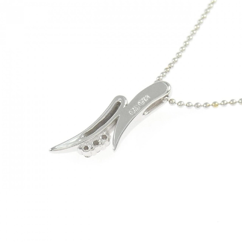 K18WG Dây chuyền kim cương - Hàng hiệu Authentic 858981