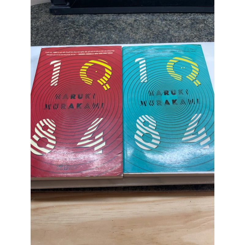 1Q84 Haruki Murakami tập 1 và 2 552482