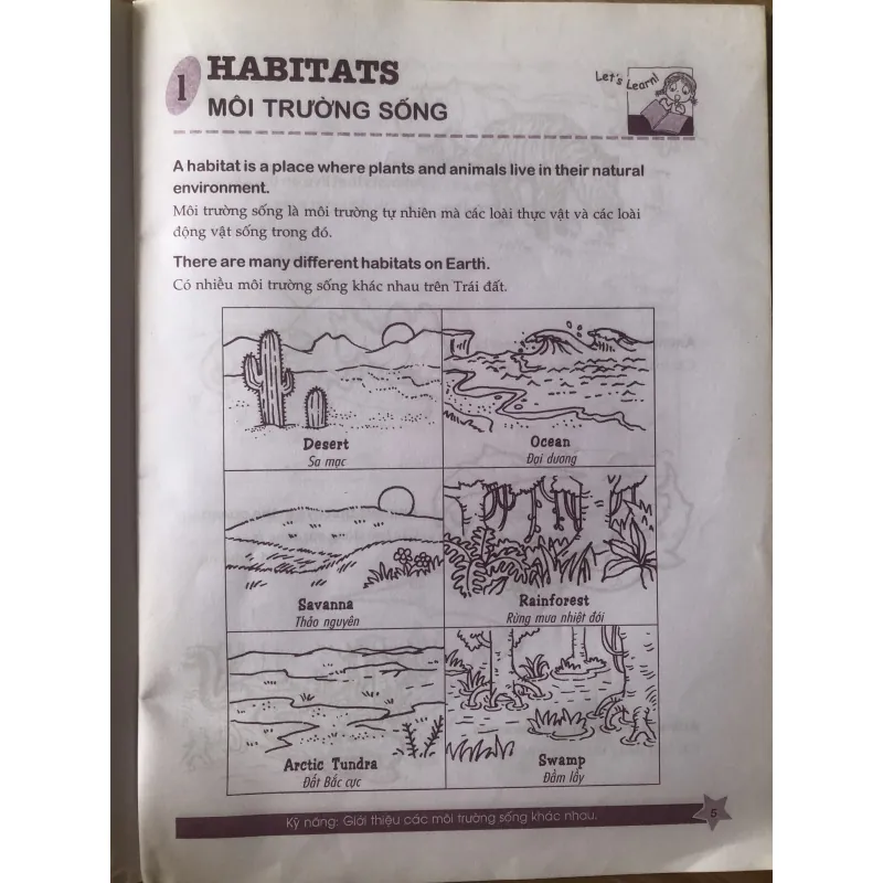 Cùng khám phá tiếng anh - Môi trường Sống - 3A 1004065