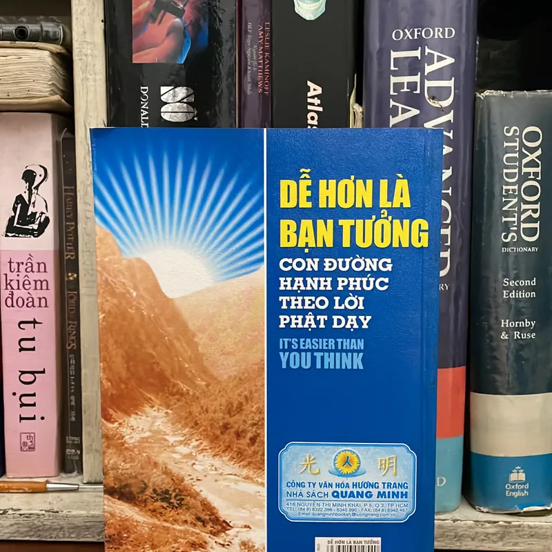 II Tựa sách: Dễ Hơn Là Bạn Tưởng, Con Đường Hạnh Phúc Theo Lời Phật Dạy - Nguyễn Duy Nhiên 557059