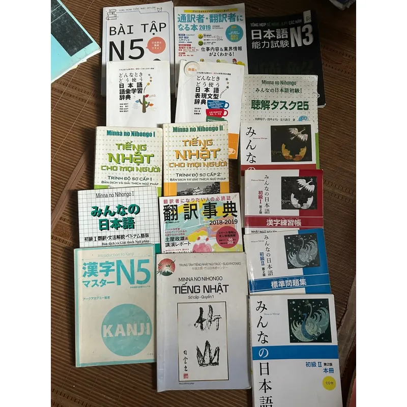 Học tiếng Nhật N5-N1 707090