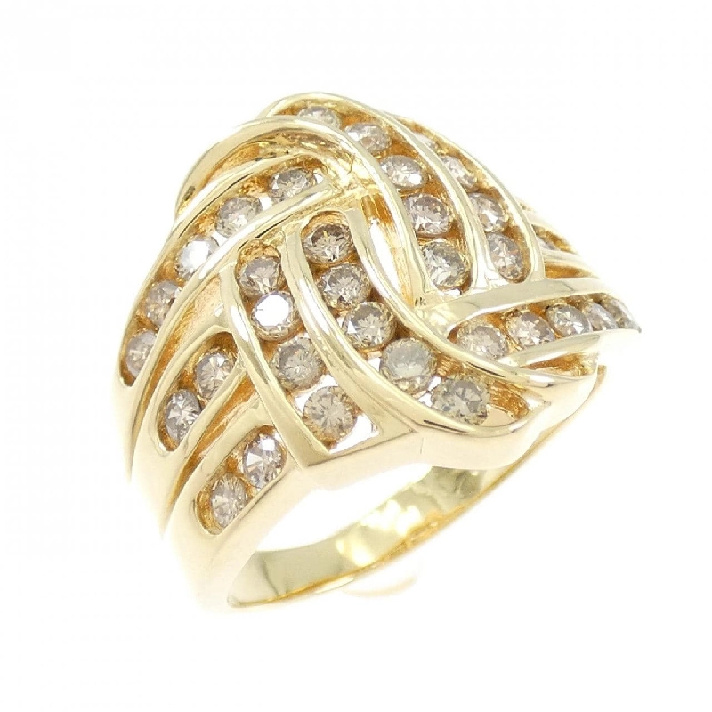 Nhẫn kim cương K18YG 1.20CT - Hàng hiệu chính hãng 855026