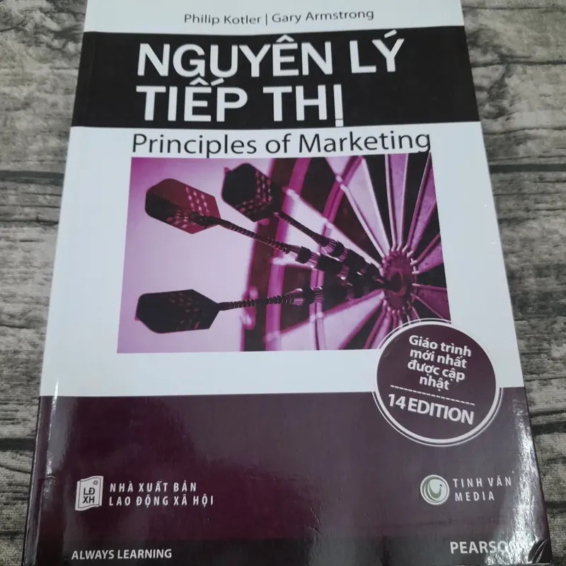 Principles Marketing. Ng.lý Tiếp thị 14th E. Tác giả Philip Kotler Gary Armstrong 728683