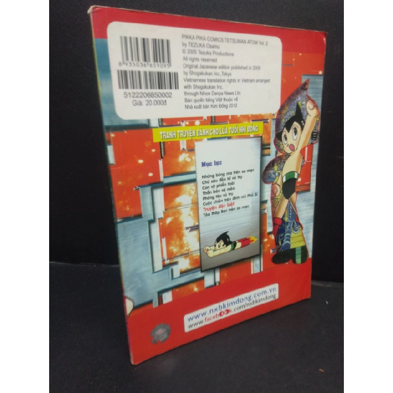 [Phiên Chợ Sách Cũ] Atom Cậu Bé Tay Sắt 2 2012 2303 420934