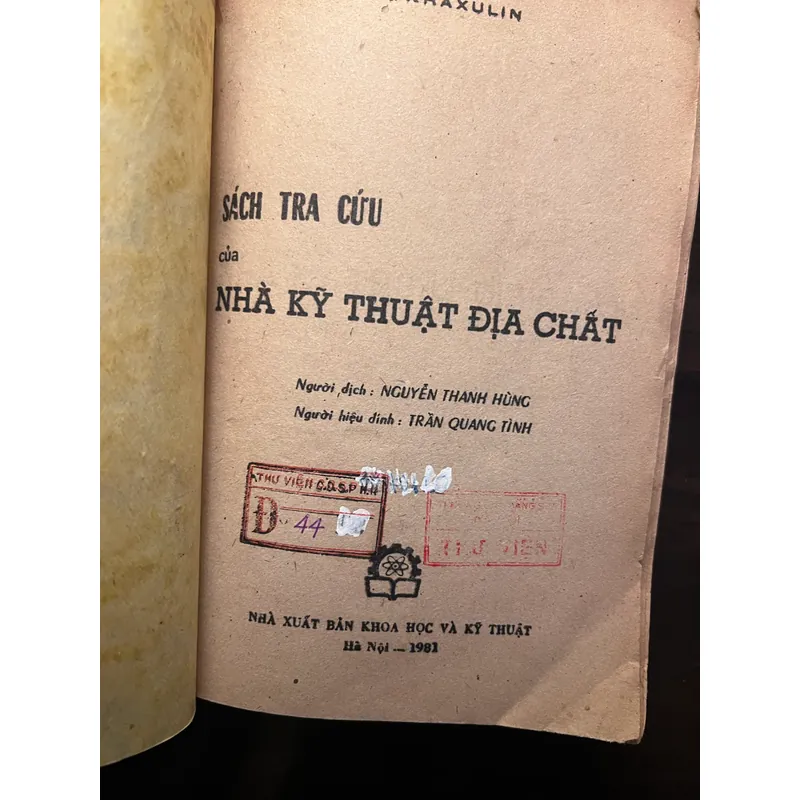 📖 Sách tra cứu của nhà kỹ thuật địa chất (xb 1981) 606630