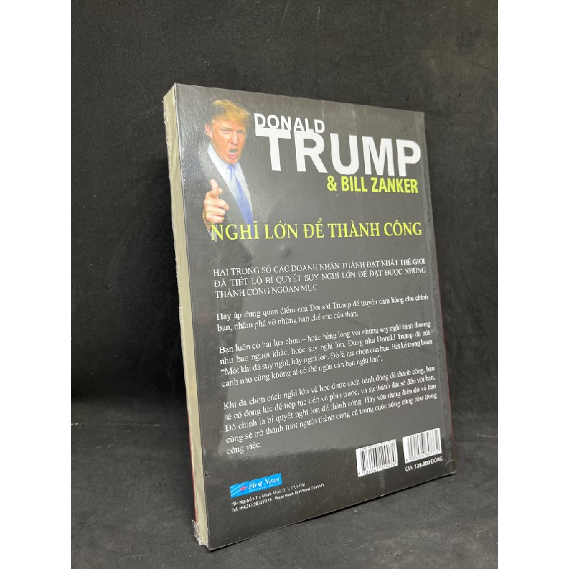 Nghĩ Lớn Để Thành Công - Donald Trump & Bill Zanker new 90% HCM235 37043