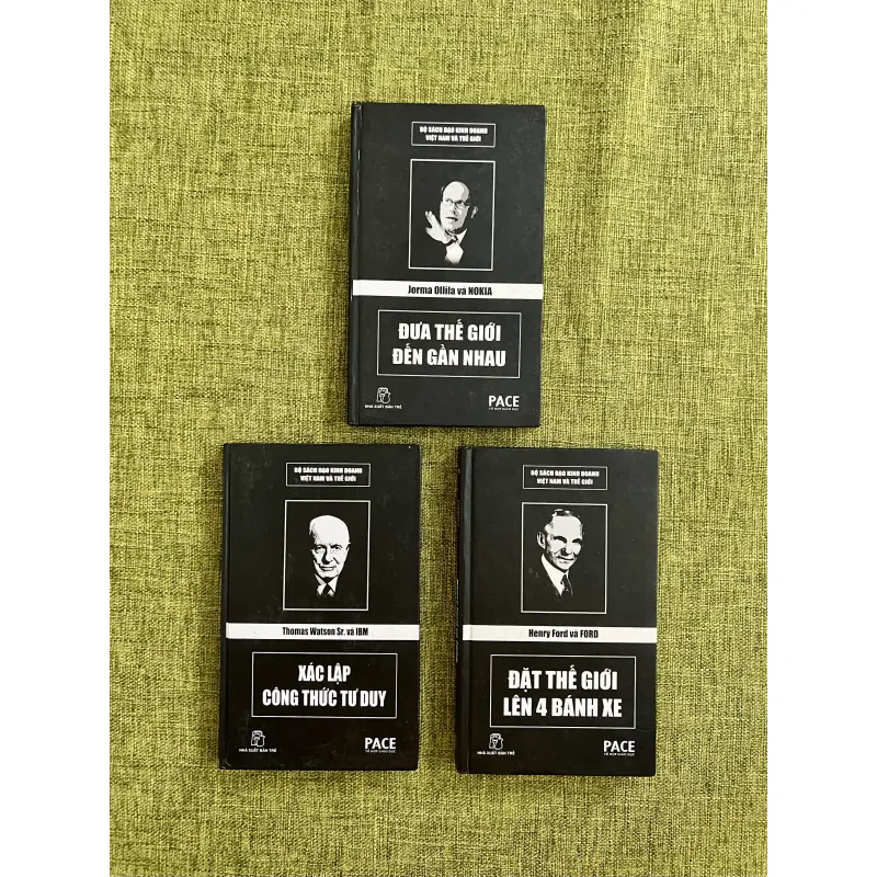 COMBO 3 CUỐN ĐẠO KINH DOANH VIỆT NAM VÀ THẾ GIỚI (Bìa cứng) 589951