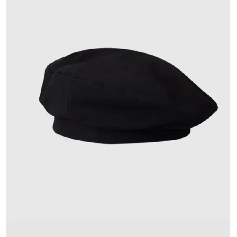 Mũ nồi cotton màu trơn đơn giản thời trang thu đông phong cách Anh quốc cổ điển 740762