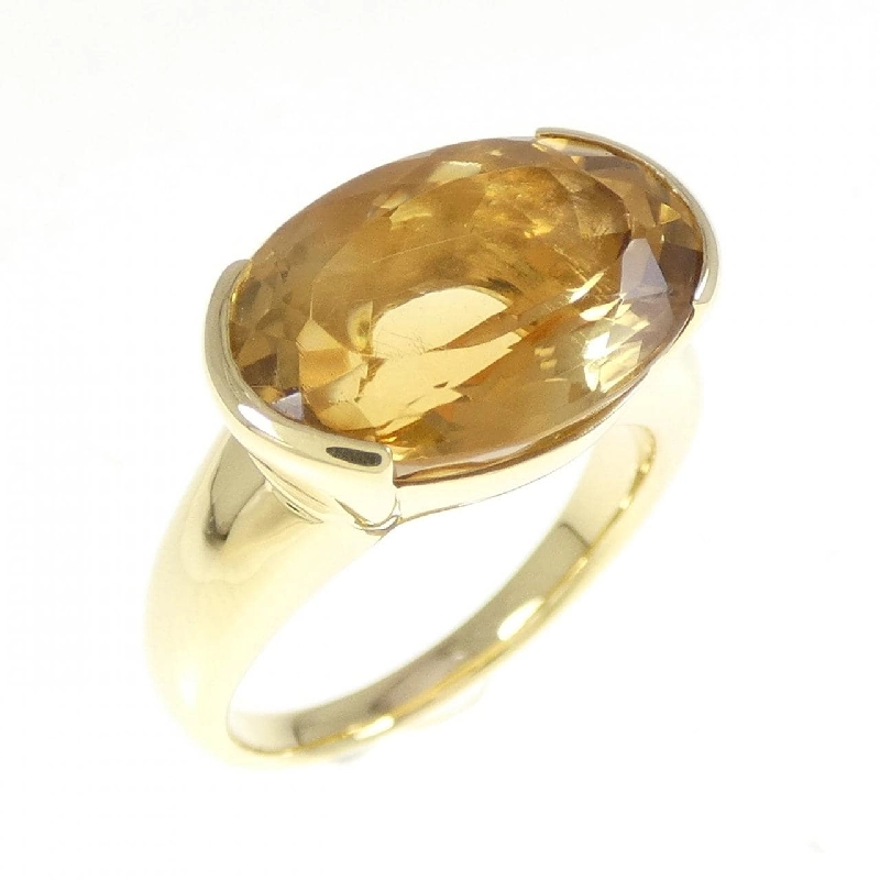 Nhẫn Citrine K18YG 7.226CT 669710