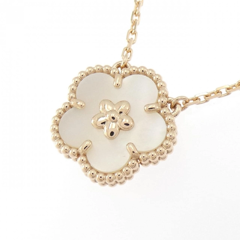 Vòng cổ Van Cleef & Arpels Lucky Spring Plum Blossom - Hàng hiệu Authentic 840330