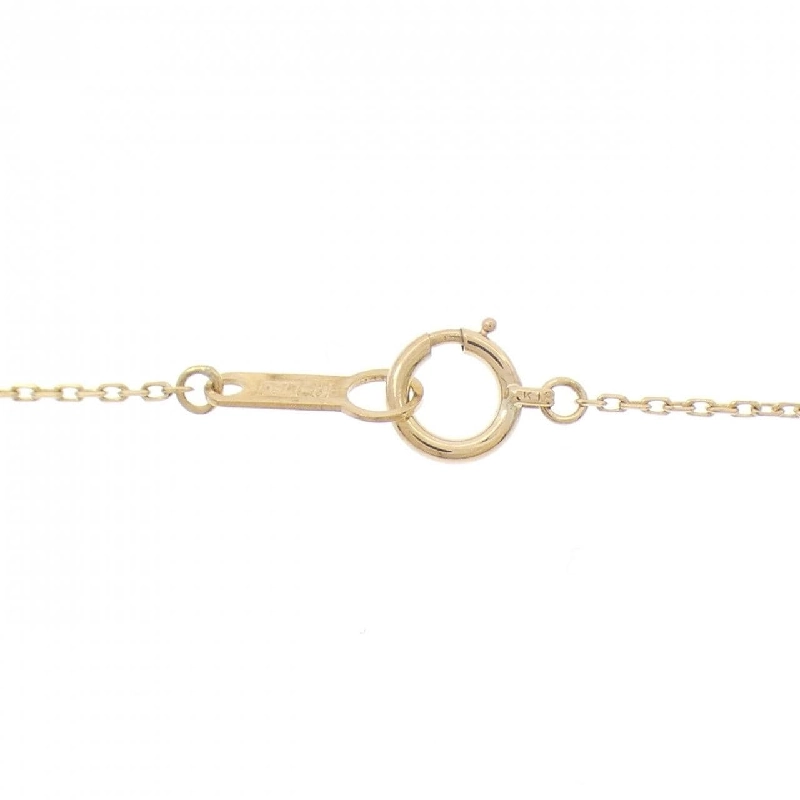 K18YG Chữ cái N Dây chuyền - Hàng hiệu Chính hãng 857739