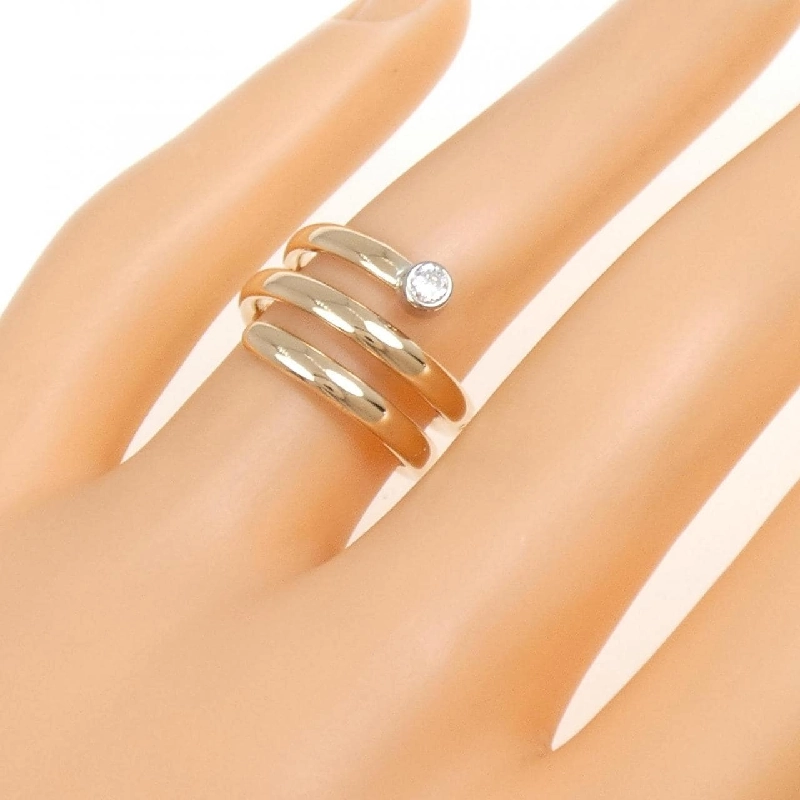 Nhẫn kim cương 585YG/585WG 0.08CT 668682