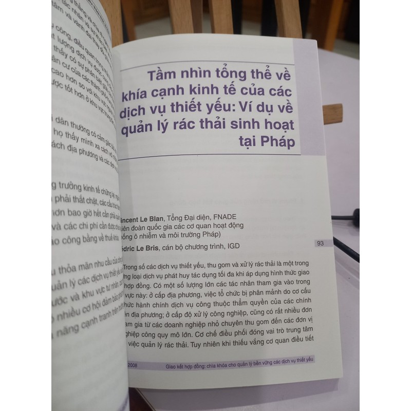 Giao kết hợp đồng - Chìa khóa cho quản lý bền vững các dịch vụ thiết yếu 140421