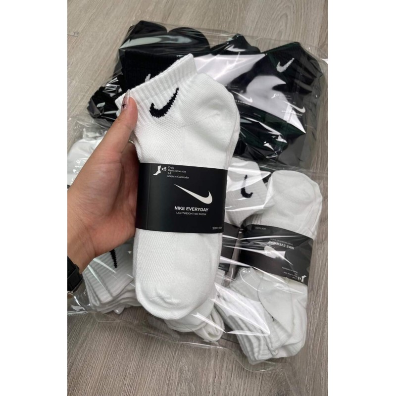 Combo 2 đôi tất vớ cổ ngắn Nike sản xuất tại Việt Nam 183900