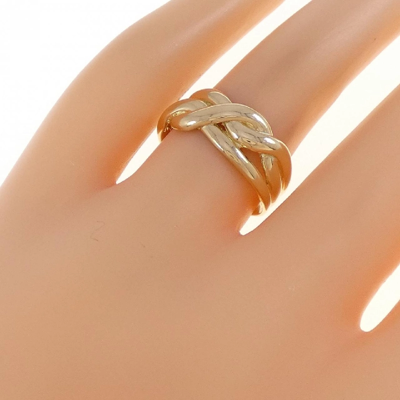 K18YG Nhẫn - Hàng hiệu Chính hãng 854283