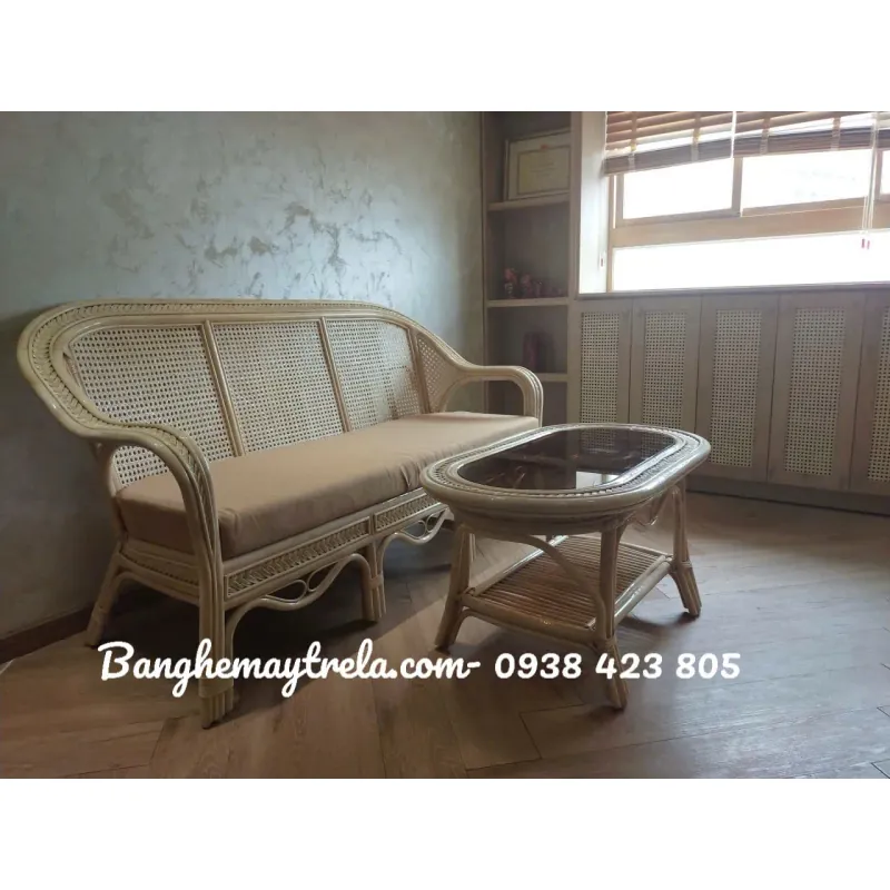 Bàn ghế lưới mắt cáo phòng khách 787321