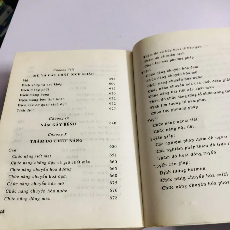 XÉT NGHIỆM SỬ DỤNG TRONG LÂM SÀNG  780417